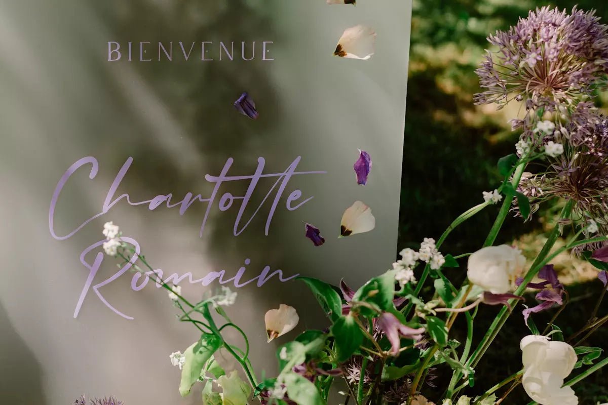 7 objets personnalisés pour la décoration mariage - Agencemdf