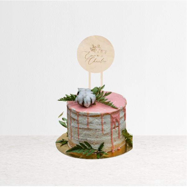 Cake topper Alice au pays des merveilles