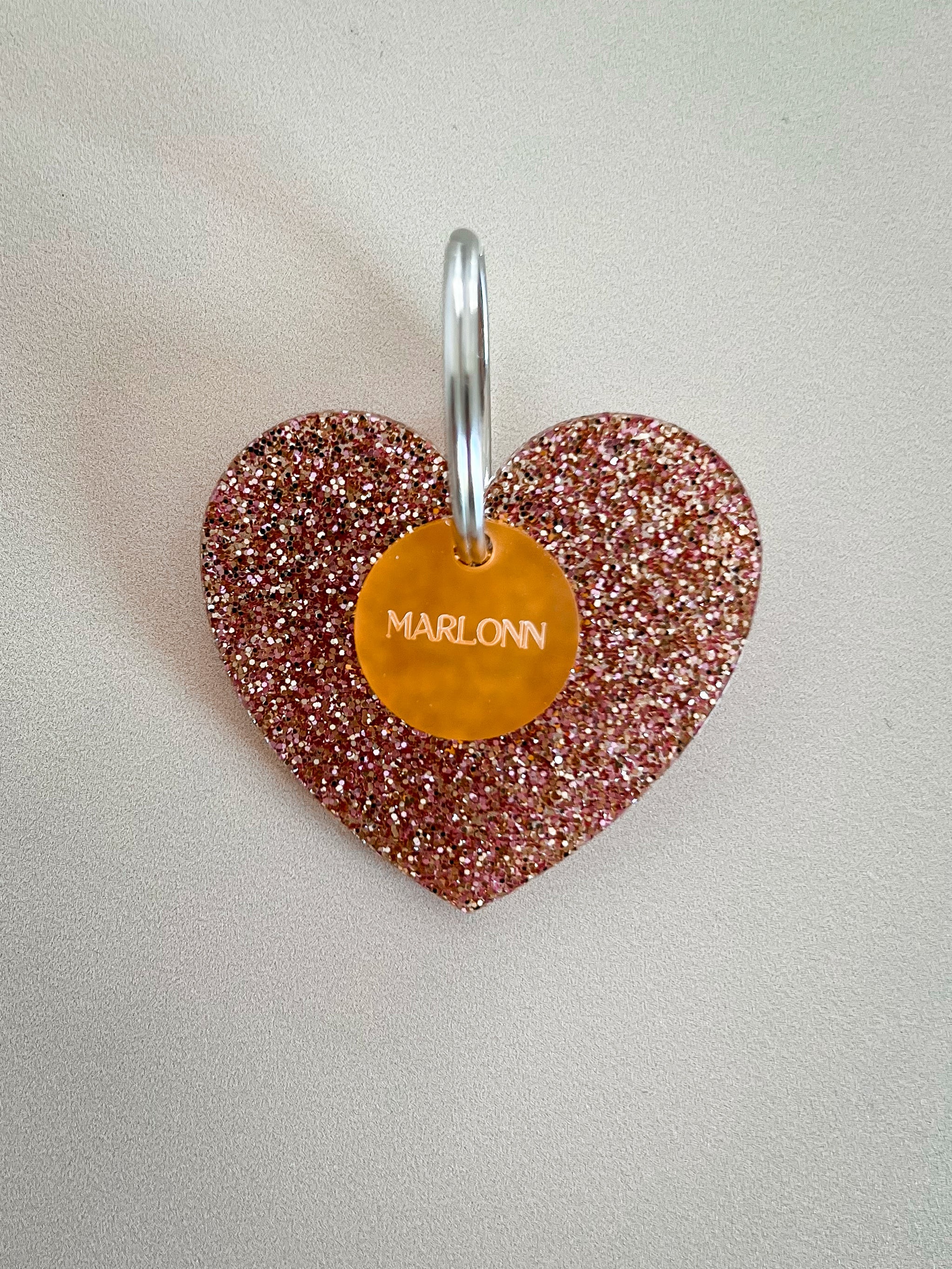 Porte clés coeur