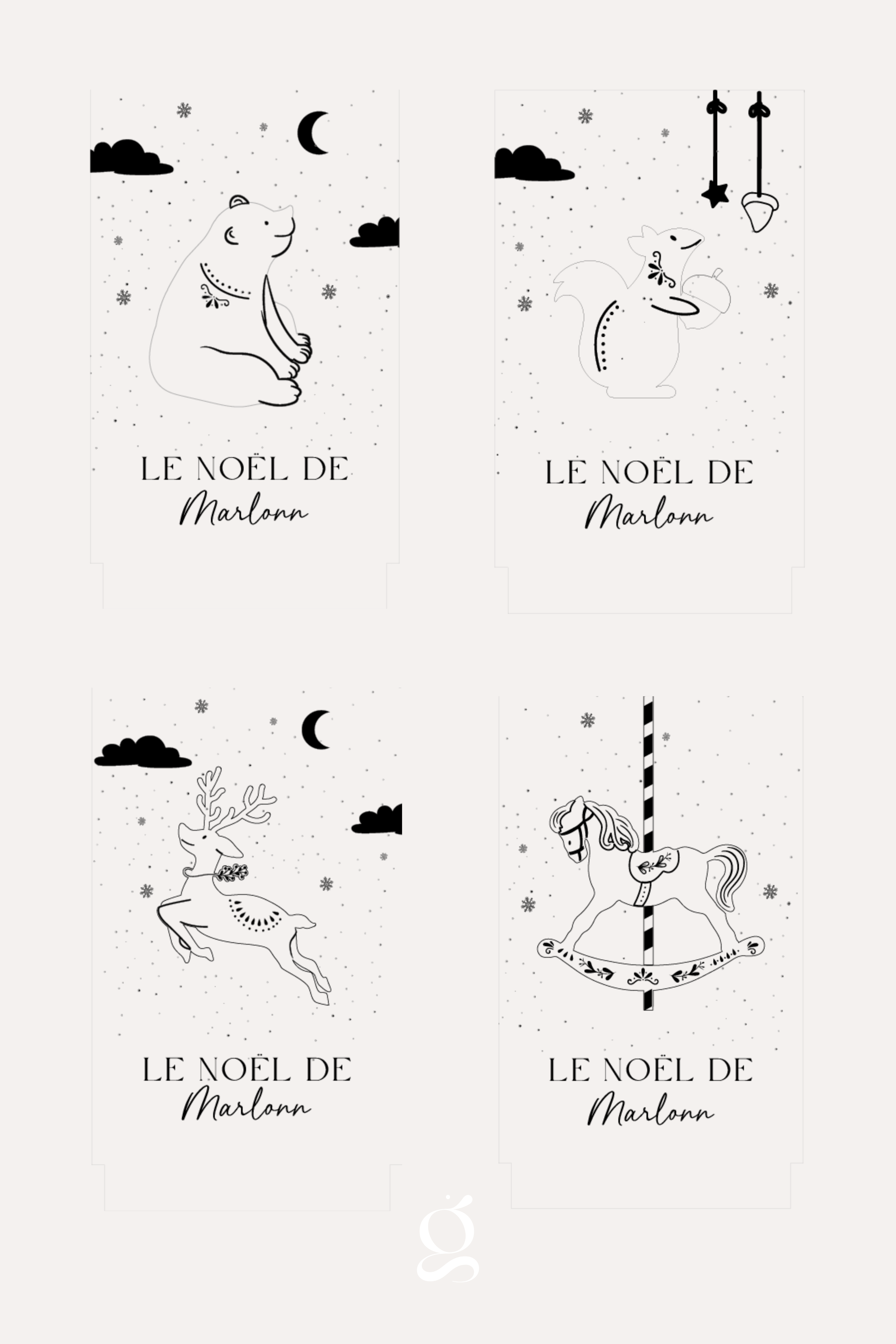 Veilleuse de noël