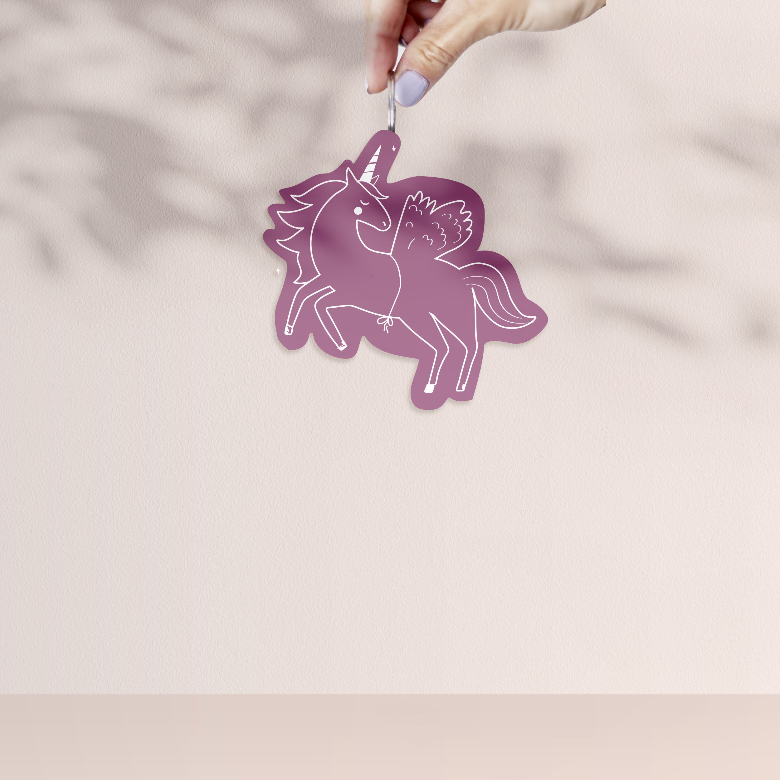 Porte-clés licorne