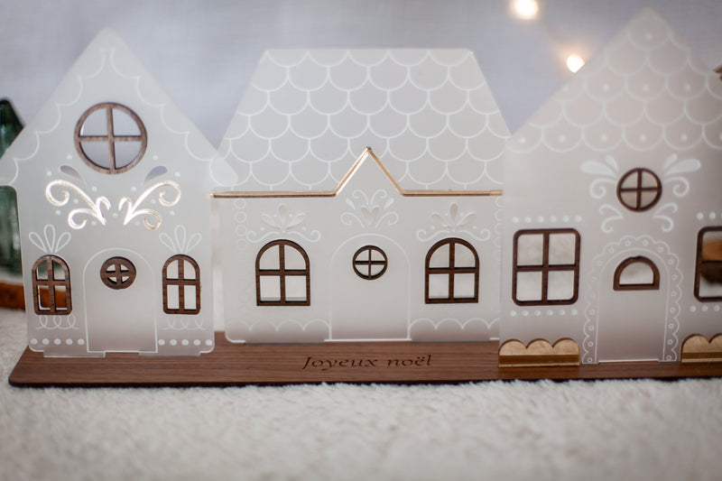 Décoration maisons de Noël